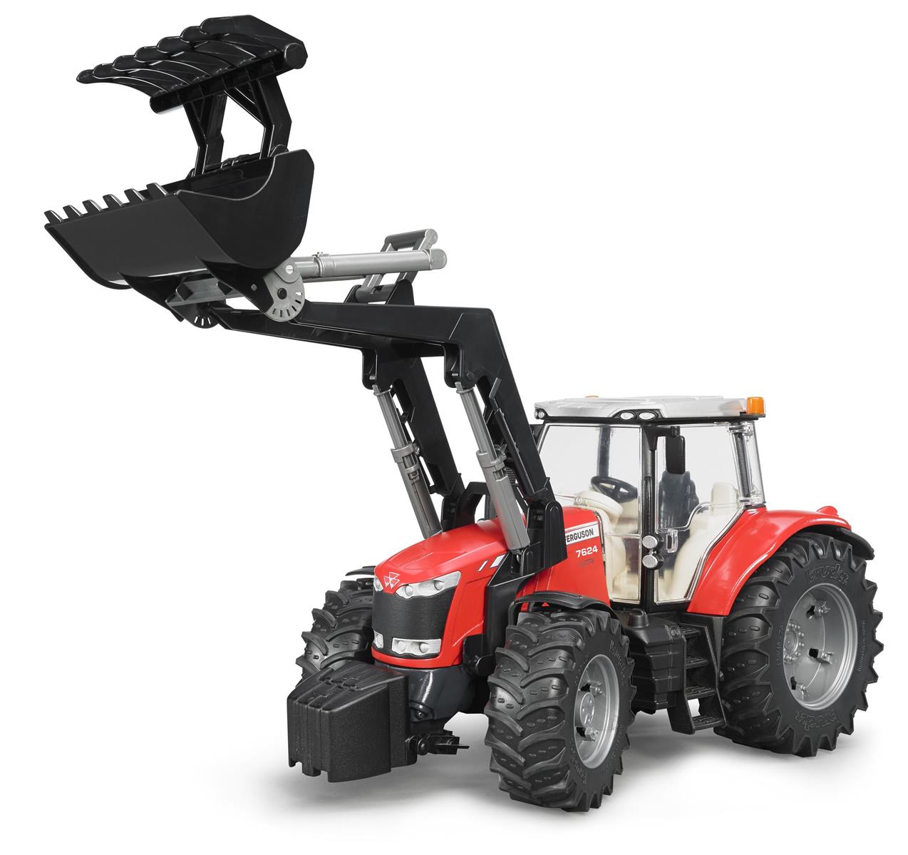 Bruder Massey Ferguson Traktor 7624 mit Frontlader