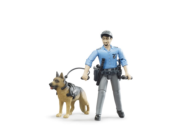 Bruder bworld Politimand med hund