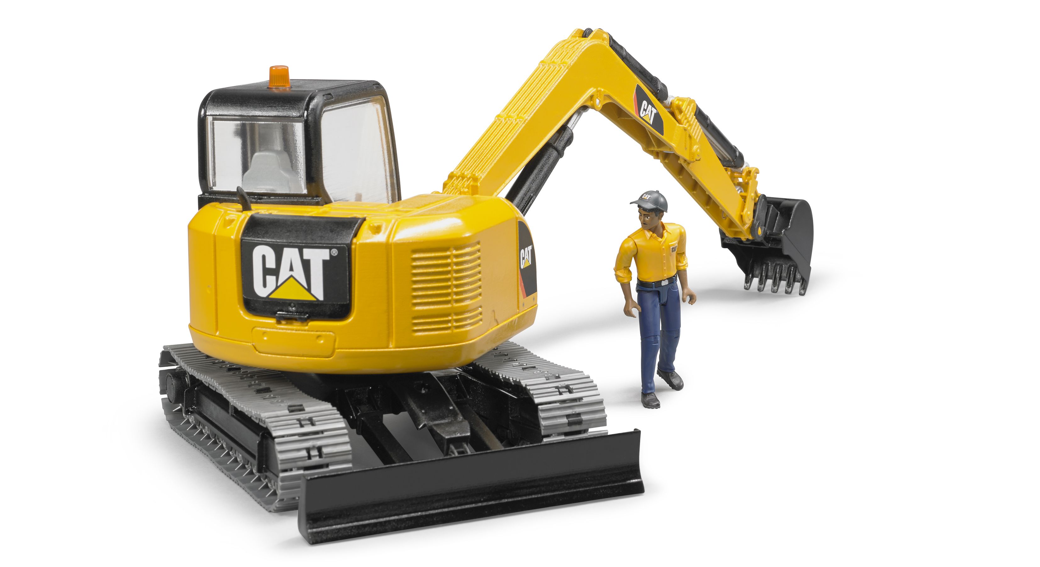 Bruder Caterpillar CAT Mini Gravko med arbejder