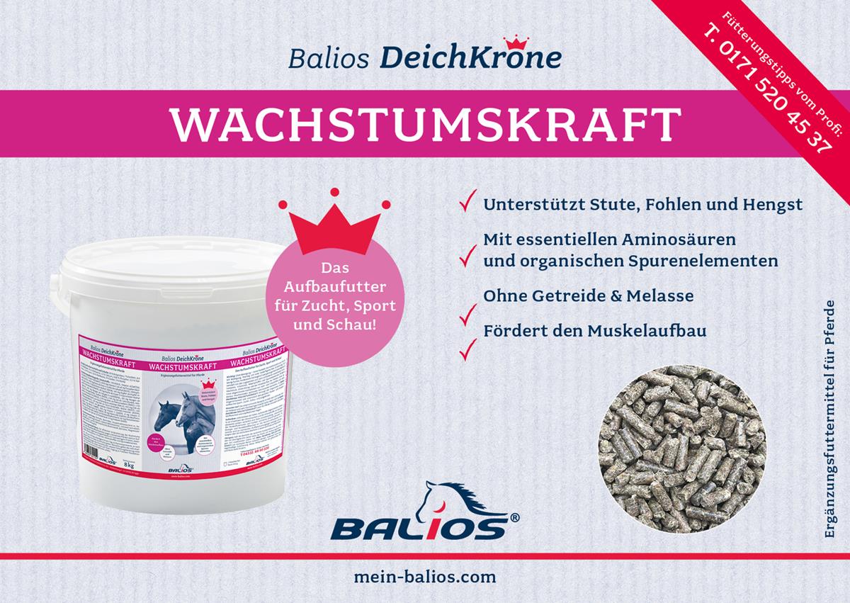 Balios DeichKrone vækstkraft, 25 kg