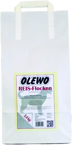 Olewo ris flager til hunde, 3 kg
