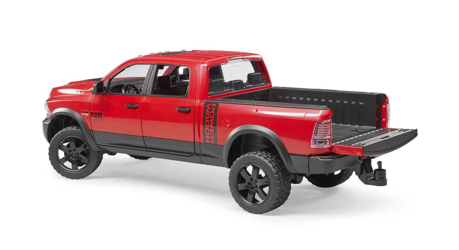 Bruder RAM Power Wagon med hestetrailer og hest