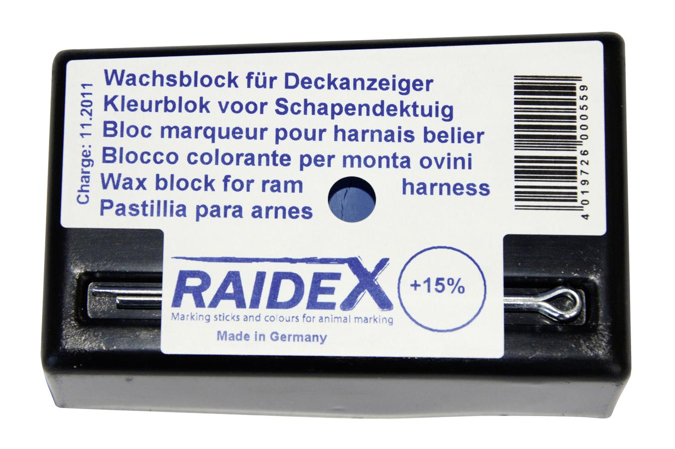 Kerbl Kridt blå, original Raidex