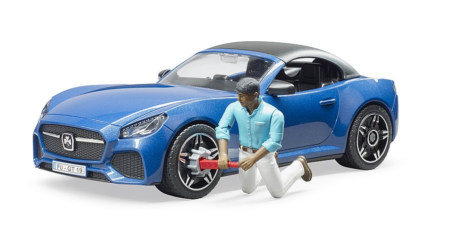 Bruder Roadster med 1 Chauffør