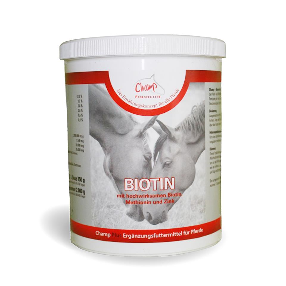 Champ Biotin für Pferde, 750 g