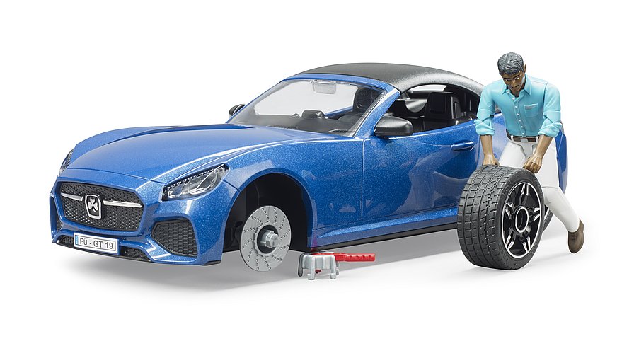 Bruder Roadster med 1 Chauffør