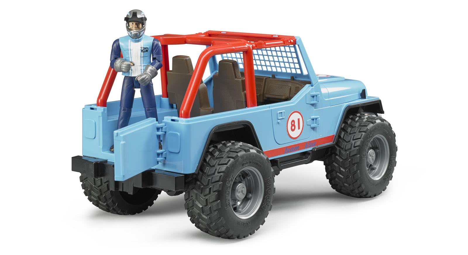 Bruder Jeep Cross Country Racer, blau