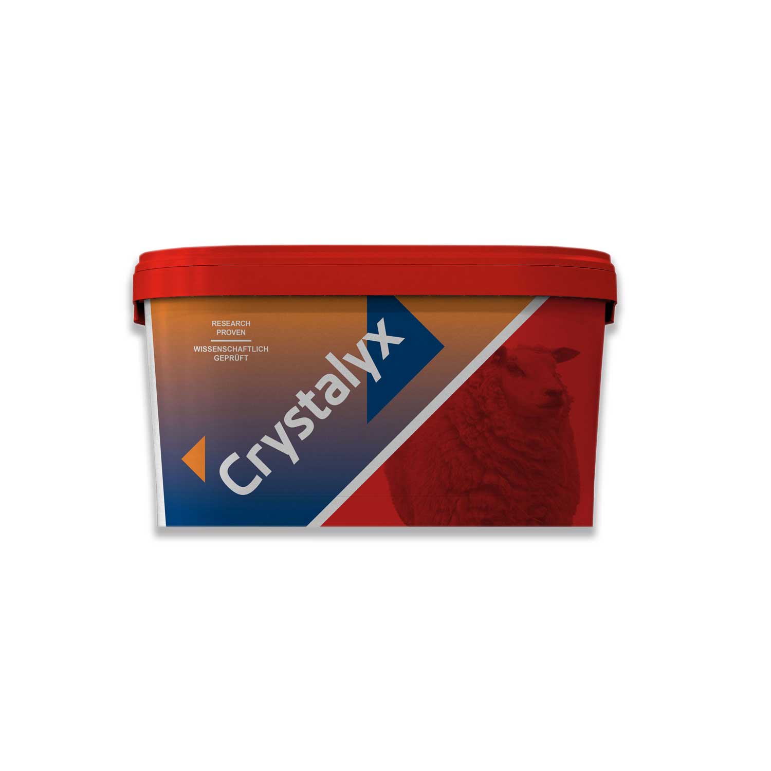 Crystalyx® Extra Energi sliksten til får, gede & vildt, rød, 22,5 kg