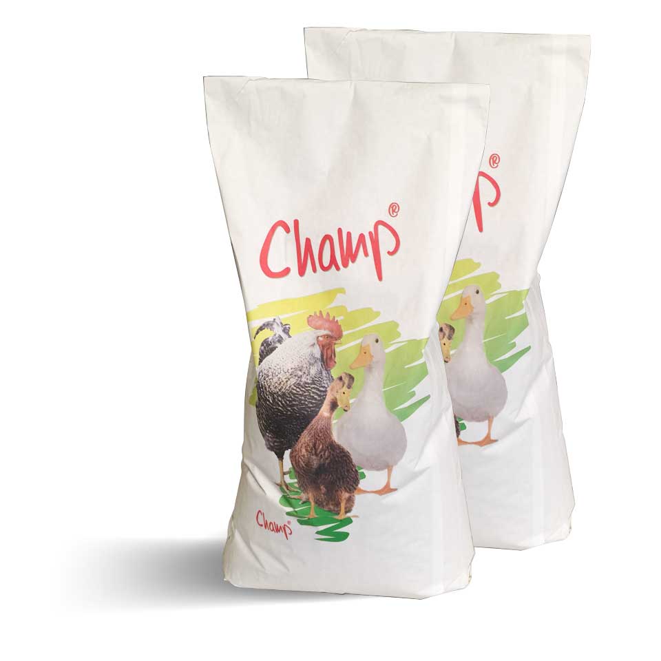 Champ Geflügelkörnerfutter Hühnerfutter im Doppelpack, 2 X15 kg