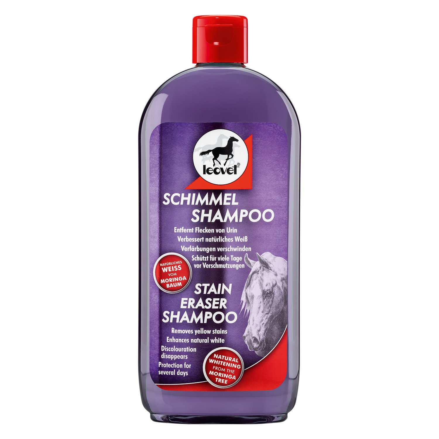 Leovet Milton-Hvid Shampoo til heste, 500 ml