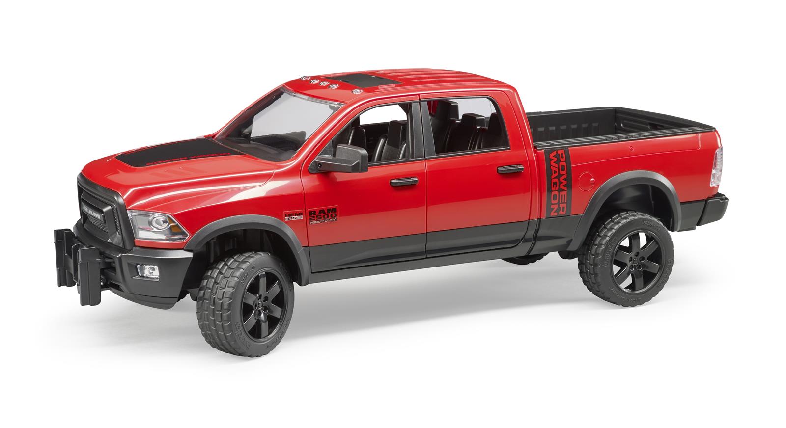 Bruder RAM Power Wagon med hestetrailer og hest