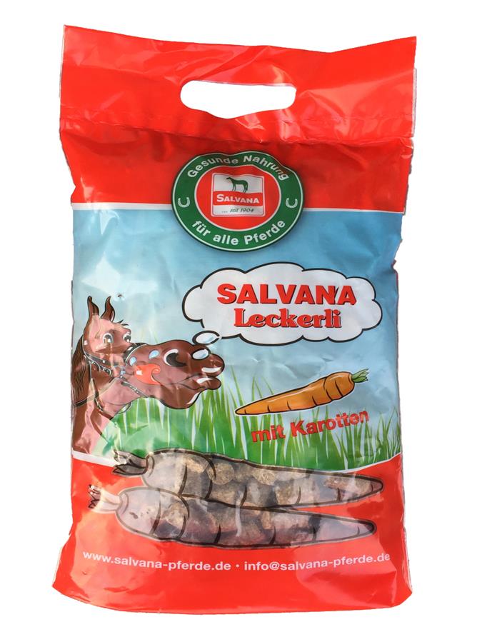 Salvana Godbidder med Gulerod til heste 2,5 kg