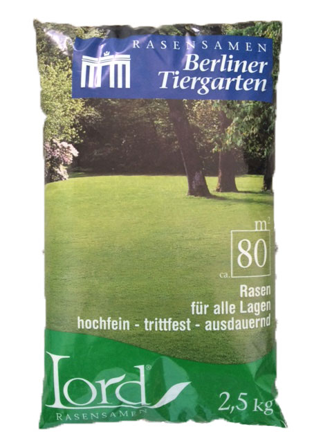 Lord Berliner Dyrhave plænegræsfrø, 2,5 kg