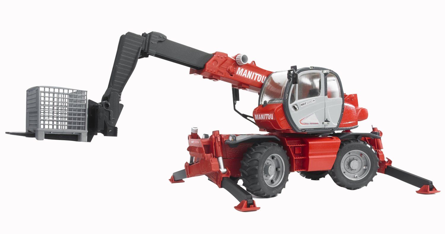 Bruder Manitou Teleskoplæsser MRT 2150 med tilbehør