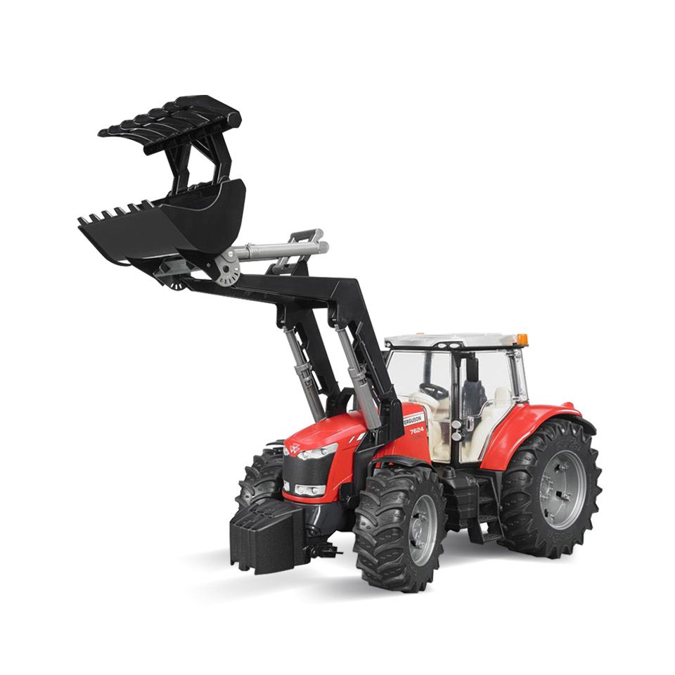 Bruder Massey Ferguson Traktor 7624 mit Frontlader