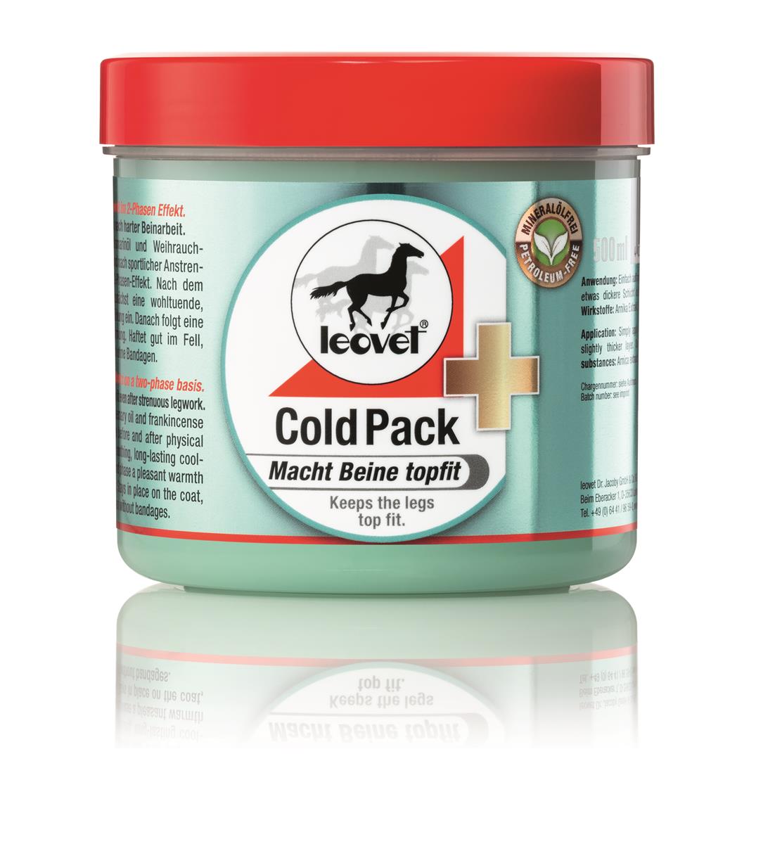Leovet Cold Pack Apotekerens Hestesalve, 500 ml