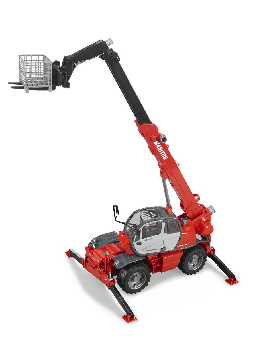 Bruder Manitou Teleskopstapler MRT 2150 mit Zubehör