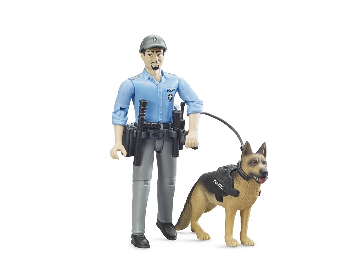 Bruder bworld Politimand med hund