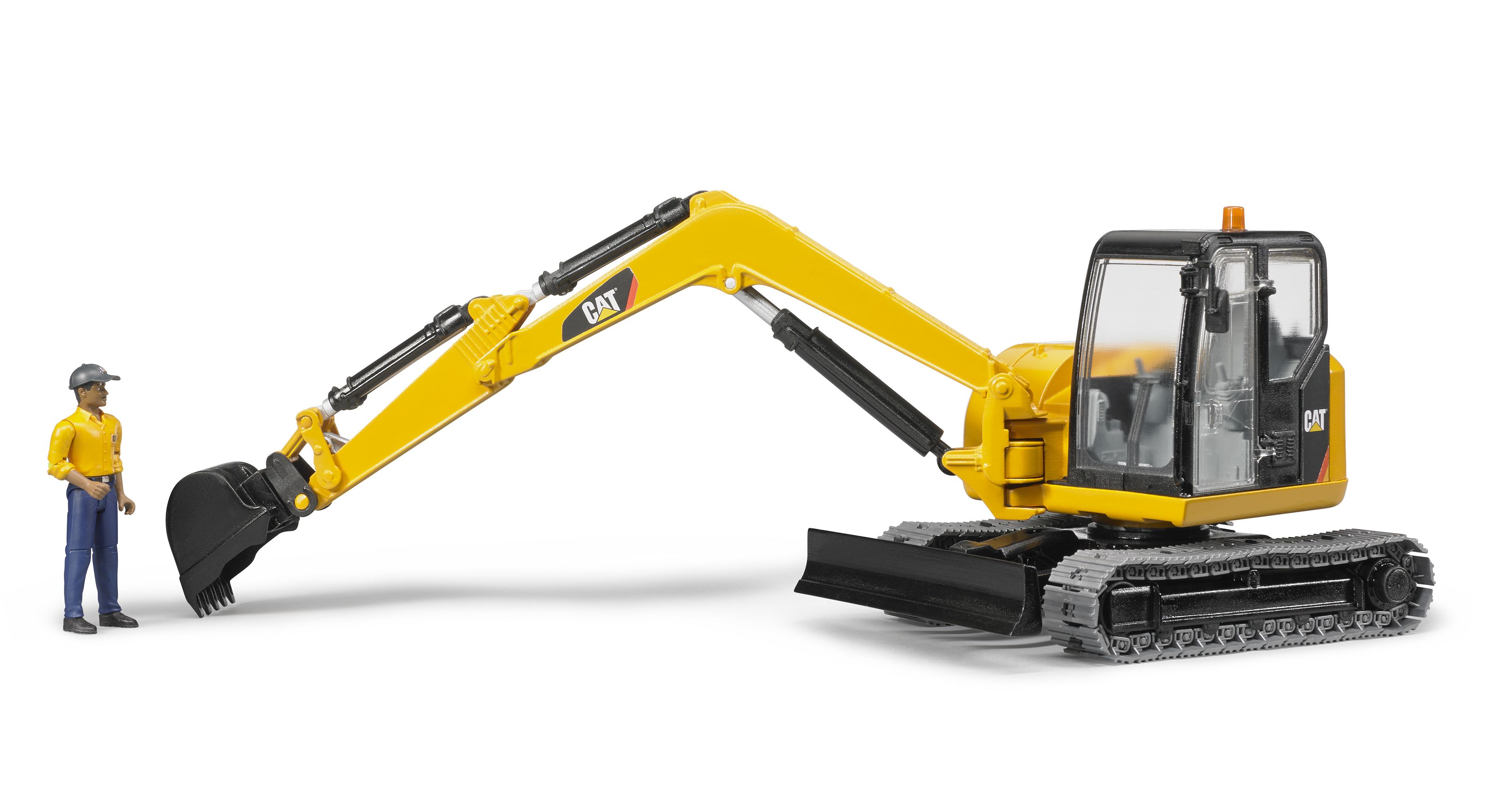 Bruder Caterpillar CAT Mini Gravko med arbejder
